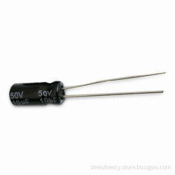 Electrolytic Capacitor with 6.3 to 450V Rated Voltage and Standard Type